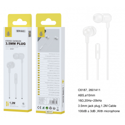 STEREO EARBUDS C6187