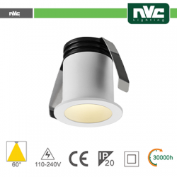 Punto Luce LED 2W 4000K 60°...